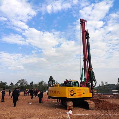 聯達LD90H打樁機 江蘇樁工機械的堅實力量